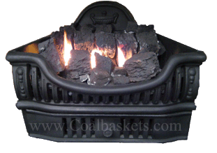 Best looking, most realistic vent free coal basket in the industry!
