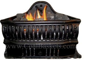 Most natural looking vent free coal basket in the industry!