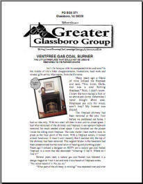 Vent Free Coal Basket restores historic fireplace as reported in Greater Glassboro Group News letter