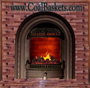 Victorian Electric Coal Fireplace